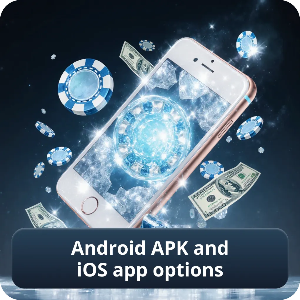 Android APK and iOS app options for Ice Fishing game download