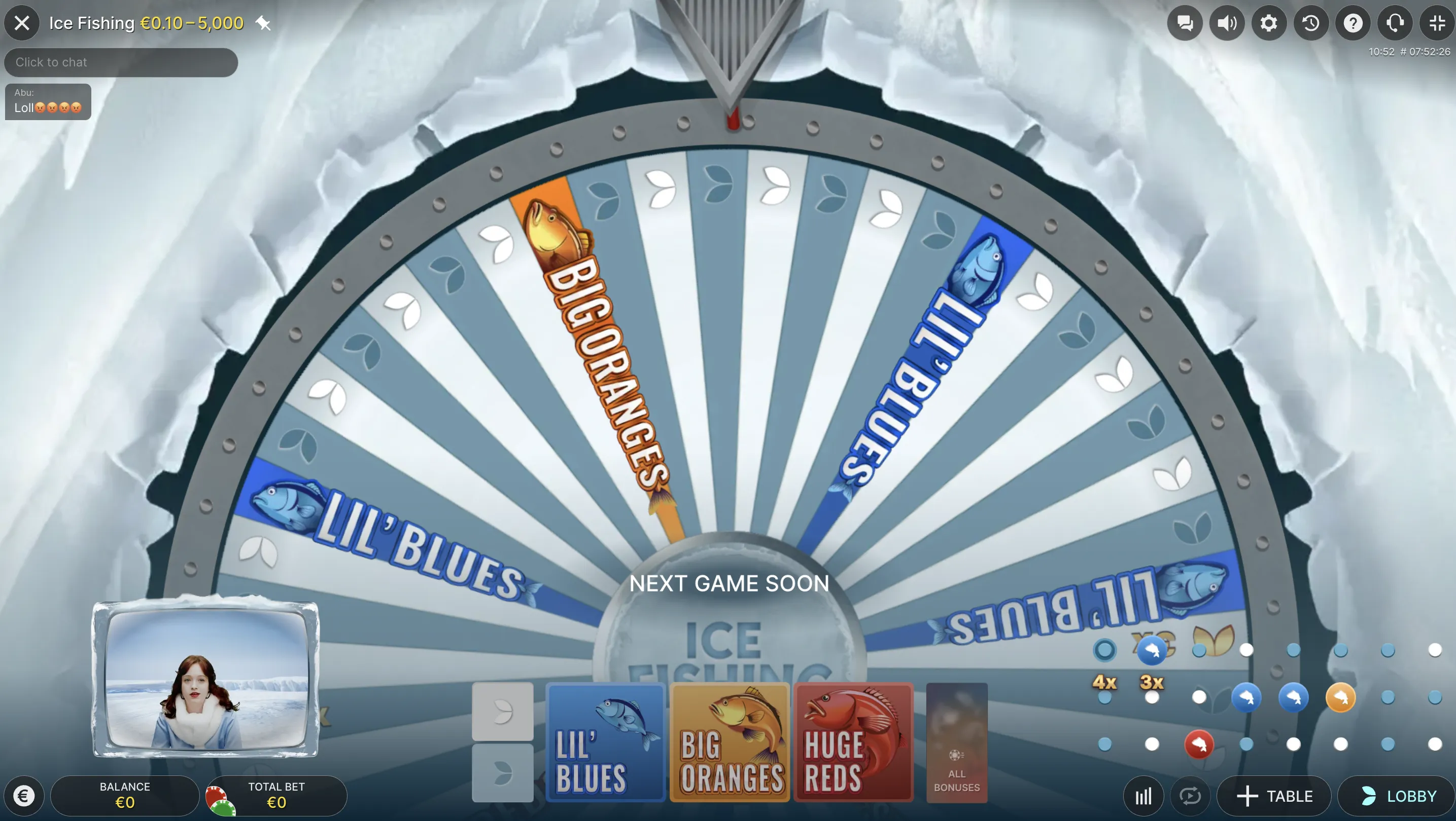 Ice Fishing game app features after download